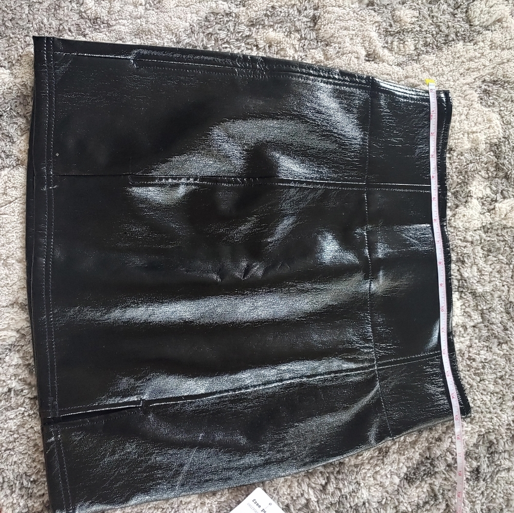 Free People Coated Mini Skirt - Picture 6 of 7